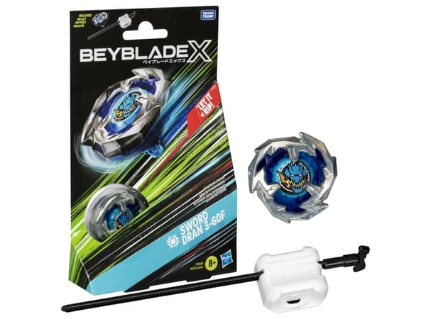 Beyblade Sword Dran 3-60F, Spinnertopp, 8 år