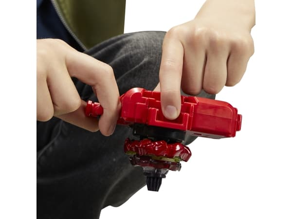 Beyblade X BX Deluxe String Launcher & Top Set