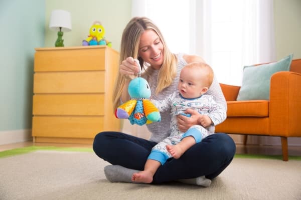 Lamaze Octopus, Poika/tyttö, Plyysikangas, Monivärinen
