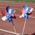 Miniatyrbild 3 av 4: Vindmölle - Vilac - Paris 2024 - Trikolor - Träleksak - Båda kön.