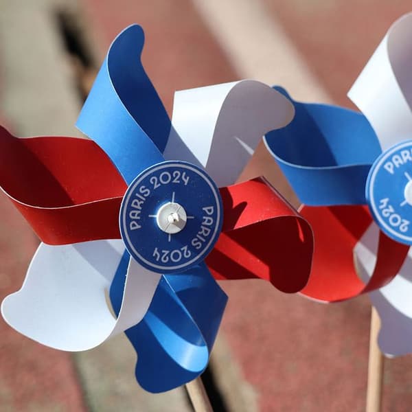 Vindmölle - Vilac - Paris 2024 - Trikolor - Träleksak - Båda kön.