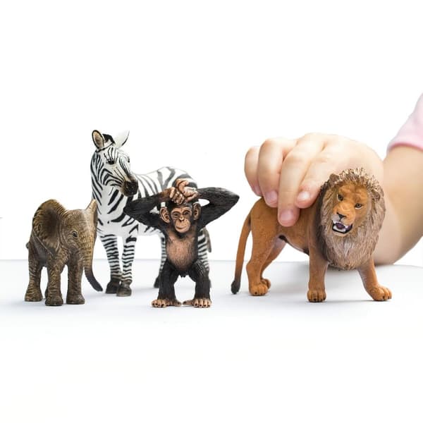 Djurfigurer Schleich 42387 Wild Life: Safari 4 Delar Plast