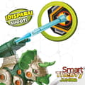 Miniatyrbild 7 av 8: Set med 2 dinosaurier Colorbaby 21 x 14 x 9,5 cm ledad Projektilutskjutare 4 antal Dinosaurie