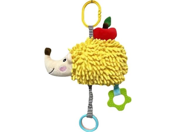 Tulilo *NEWING POSITION FOR A BABY, gul, igelkott, 18 cm