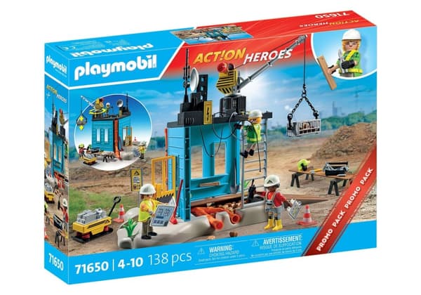Playmobil Byggeplass (71650)