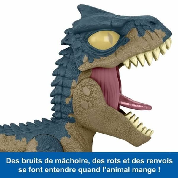 Dinosaur Jurassic World Chomp Chomp-Allosaurus HVB45 Dinosaur Lyd 2 Dele