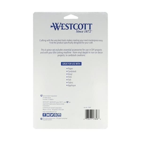 Westcott AC-17858 Håndværksværktøjssæt 6-delt