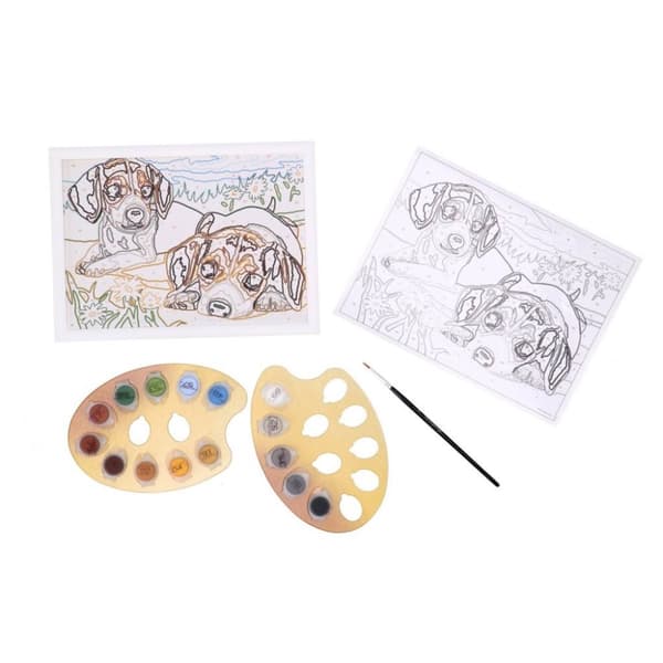 Ravensburger CreArt maleri af Numbers Beagle Puppies