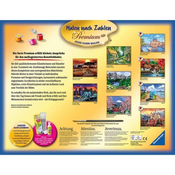 Ravensburger maleri af Numbers Magic of Light