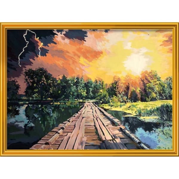 Ravensburger maleri af Numbers Magic of Light