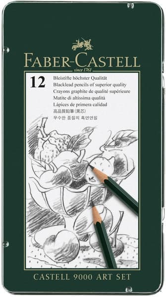 Faber Castell FC-119065 Pencil 9000 Art Set