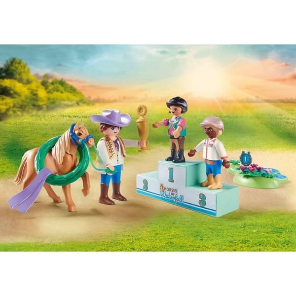 Playmobil 71495 Horses of Waterfall Pony-turnering
