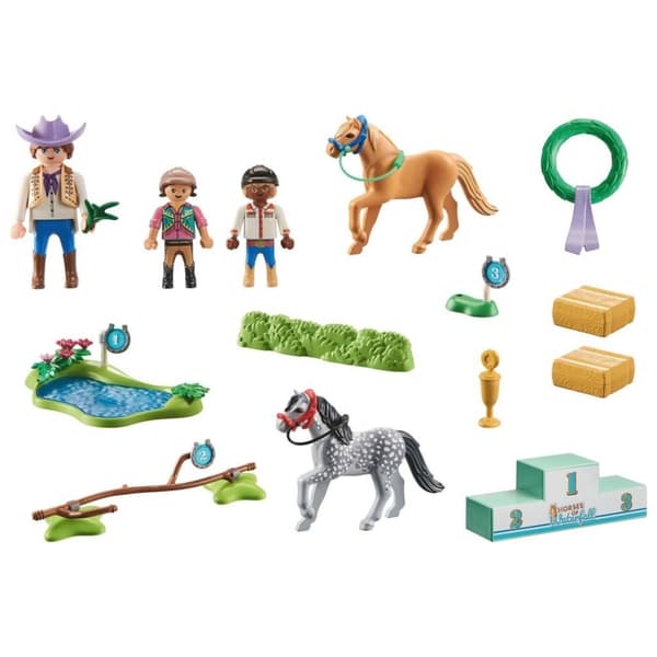 Playmobil 71495 Horses of Waterfall Pony-turnering