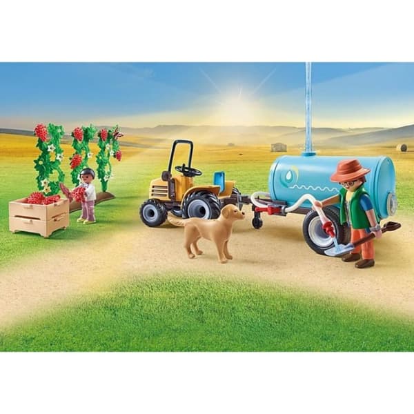 Playmobil 71442 Landtraktor med trailer og vandtank