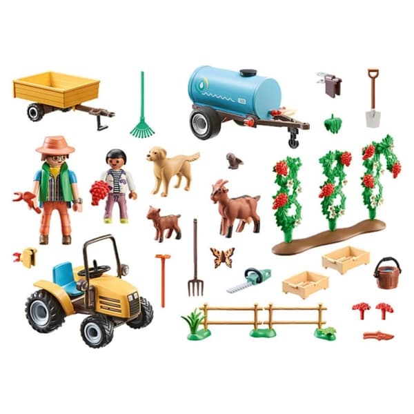 Playmobil 71442 Landtraktor med trailer og vandtank