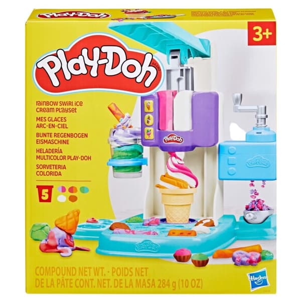 Play-Doh Rainbow Ice Cream Maker legesæt