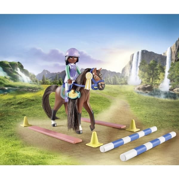Playmobil 71355 Horses of Waterfall Legesæt Zoe and Blaze