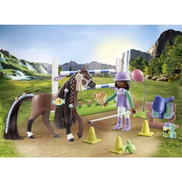 Playmobil 71355 Horses of Waterfall Legesæt Zoe and Blaze