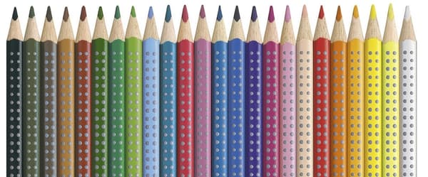 Faber Castell FC-112424 Färgpenna Faber-Castell GRIP kartongfodral A 24 delar