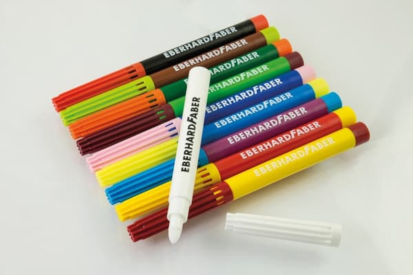 Eberhard Faber EF-551010 Filtpen Magic Marker 9 farver og 1 Magic Marker