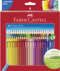 Miniatyrbillede 2 af 5: Faber Castell FC-112449 Farveblyant FC Grip 48 stykker 2 rækker af 24 stykker papetui