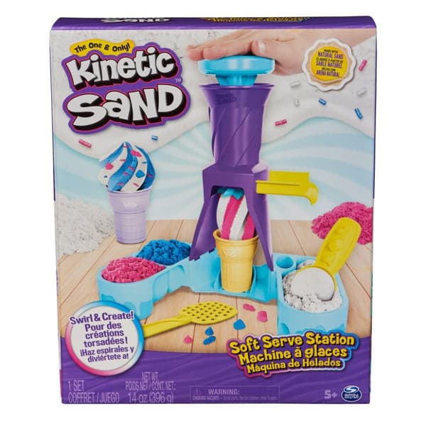 Kinetic Sand Soft Ice Cream Playset