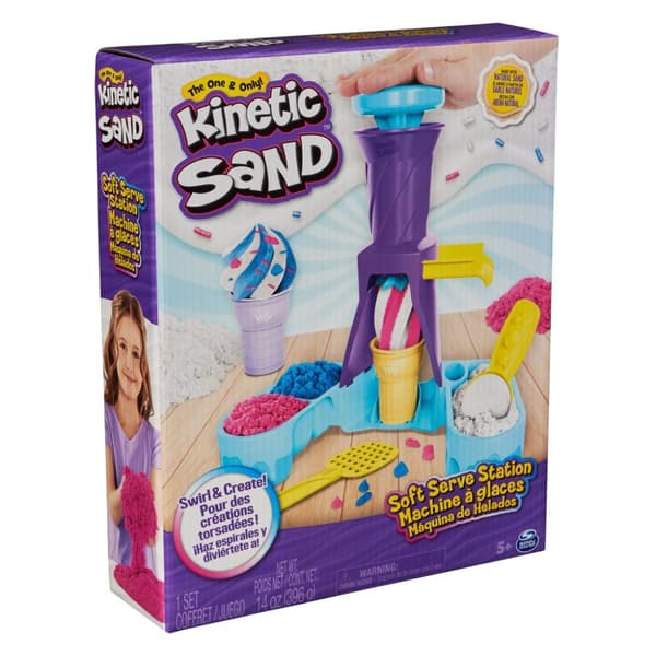 Kinetic Sand Soft Ice Cream Playset