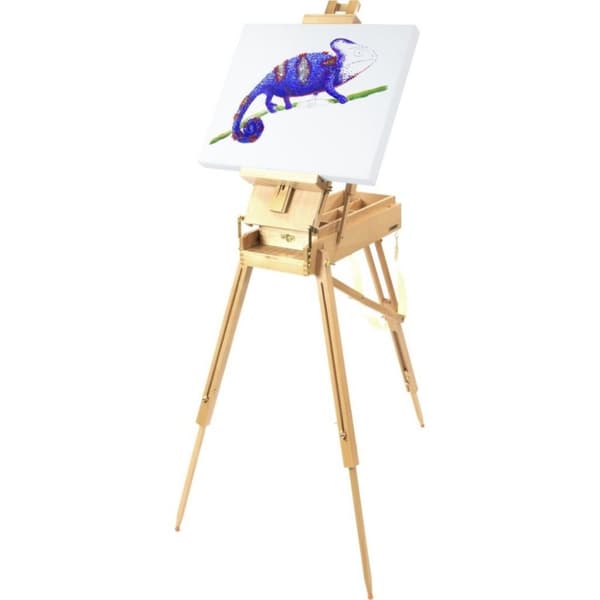 Kangaro K-830002 feltesel til lærred op til 85 cm bøgetræ/naturlig