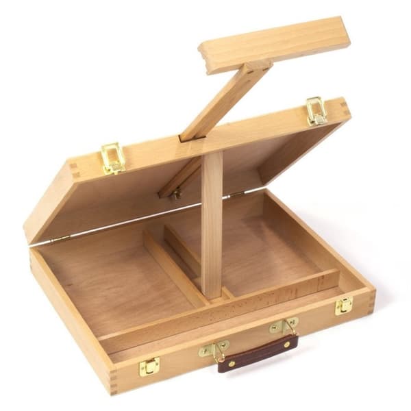 Kangaro K-830040 æske staffeli til lærred op til 70 cm Bøgetræ/Natur