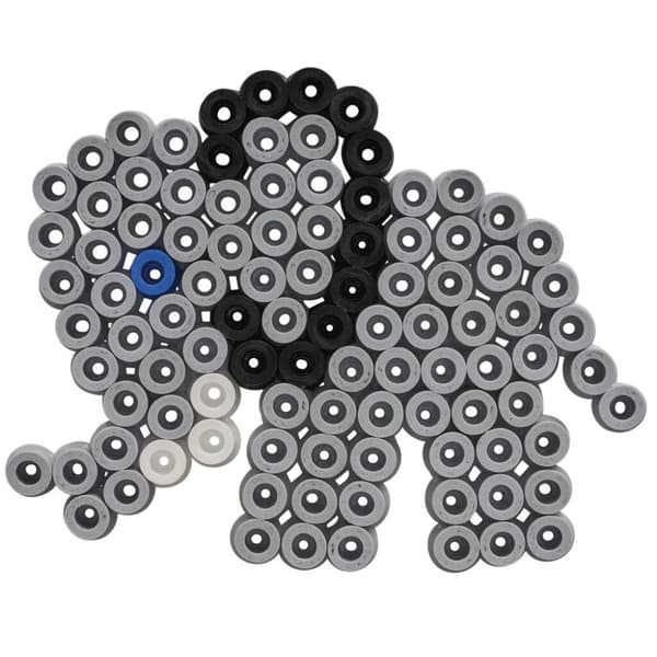 Hama Iron-On Beads Maxi Elephants 600 stycken