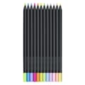 Miniatyrbild 2 av 3: Faber Castell FC-116410 Black Edition färgpennor 12 delar neon/pastell