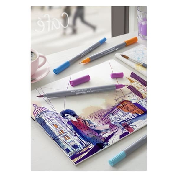 Faber Castell FC-164612 Goldfaber Duo Akvarelmærker 12 stk