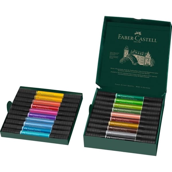Faber Castell FC-162020 Pitt Artist Pen Duo Markers 20 delar