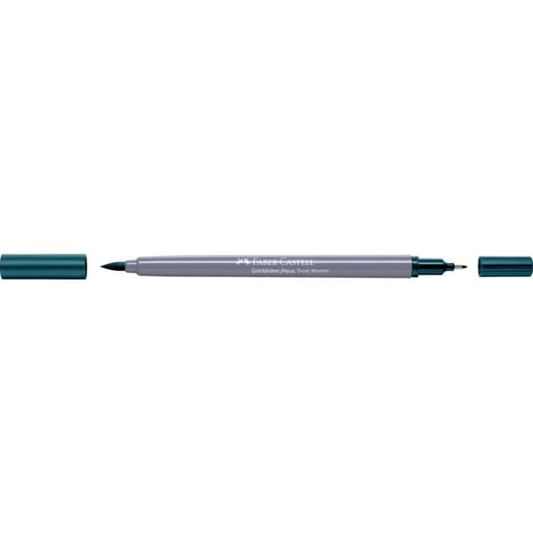 Faber Castell FC-164517 Duo Akvarell Marker Goldfaber Jungle 6 delar