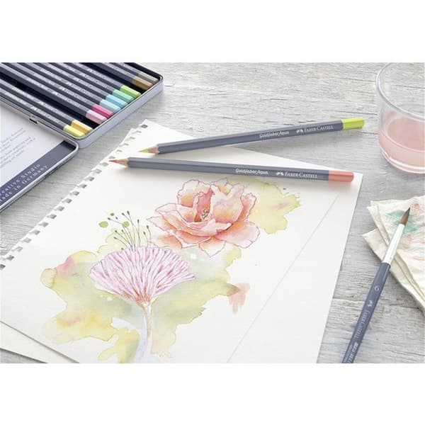 Faber Castell FC-114622 Goldfaber Aqua Pastel Akvarel blyanter 12 stk.