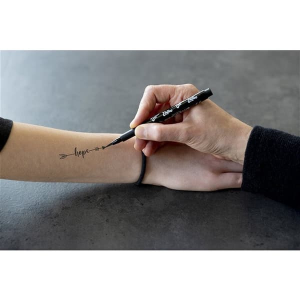 Eberhard Faber EF-559506 Tattoo Marker Skin Lettering 4 delar svart