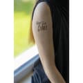 Miniatyrbild 4 av 6: Eberhard Faber EF-559506 Tattoo Marker Skin Lettering 4 delar svart
