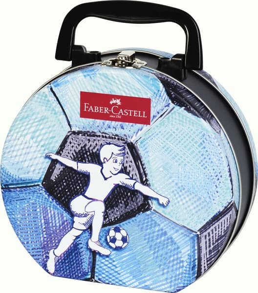 Faber Castell FC-155538 Filtpen Faber-Castell Connector Case "fodbold" 33 stk.
