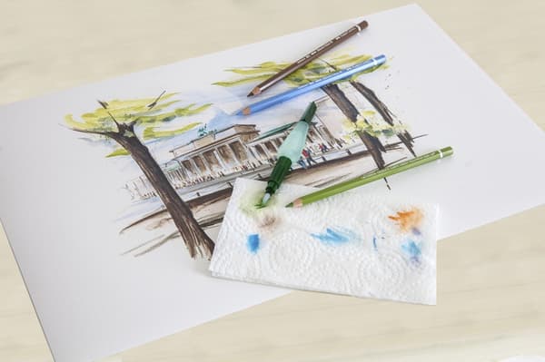 Faber Castell FC-185105 Borste med vattentank