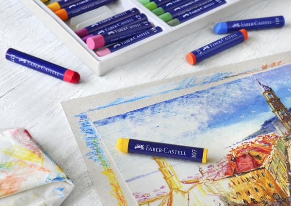 Faber Castell FC-127012 Oliepastel Creative Studio-etui A 12 stk.