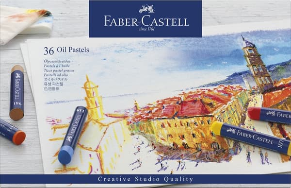 Faber Castell FC-127036 Oliepastel Creative Studio-etui A 36 stk.