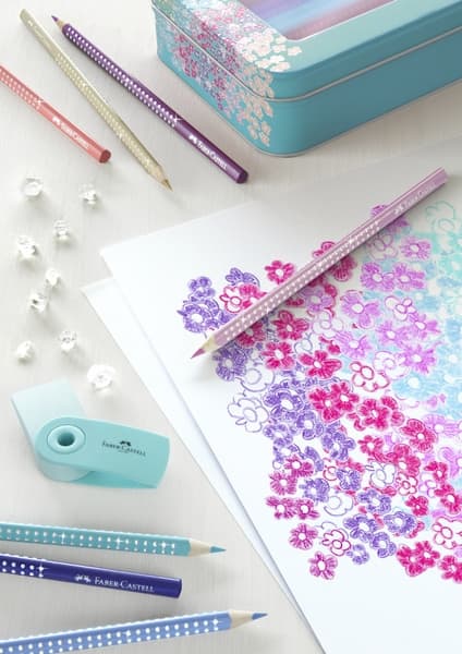 Faber Castell FC-201641 Sparkle Set Faber-Castell 20x färgpennor och 1x minipennvässare