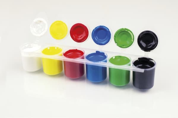Eberhard Faber EF-575506 Skolemaling Assorteret 6x25ml
