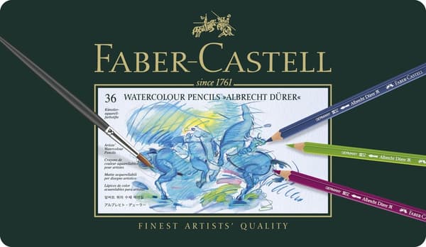Faber Castell FC-117536 Akvarel blyant Faber-Castell Albrecht Dürer Penalhus i 36 stk.