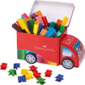 Miniatyrbillede 2 af 4: Faber Castell FC-155533 filtpennestik 33 stykker med 10 klips i lastbilen
