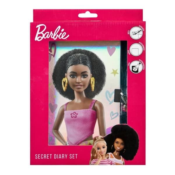 Barbie dagbok set