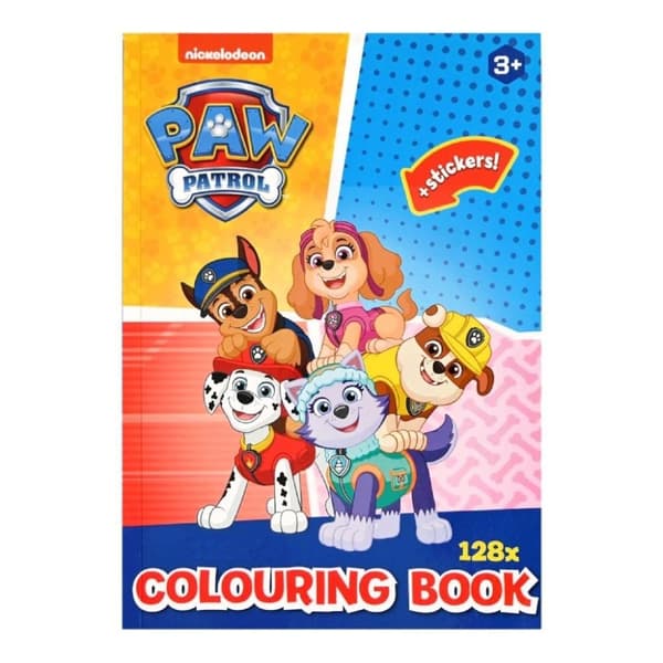 Paw Patrol Målarbok Assorted