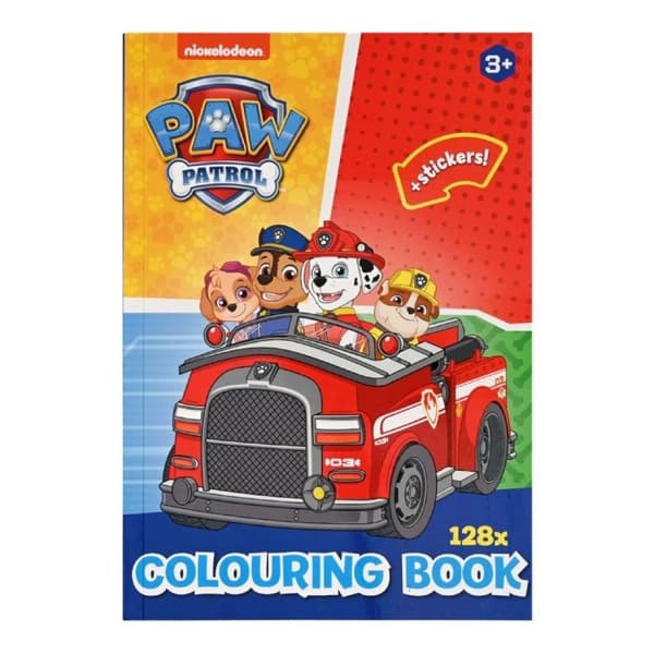 Paw Patrol Målarbok Assorted