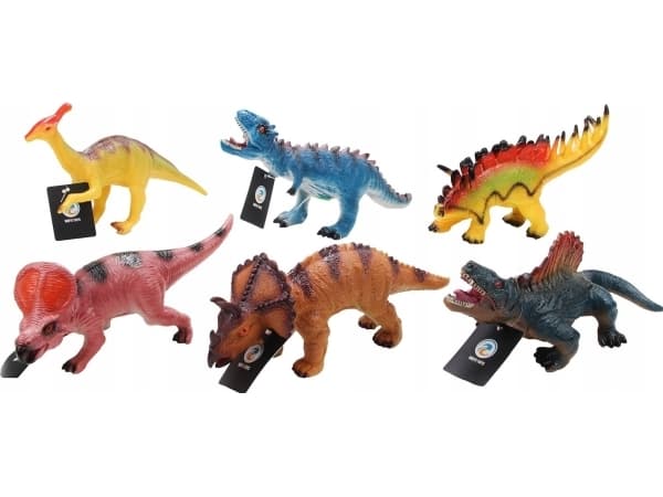 Trifox mjuk dinosaurie MIX