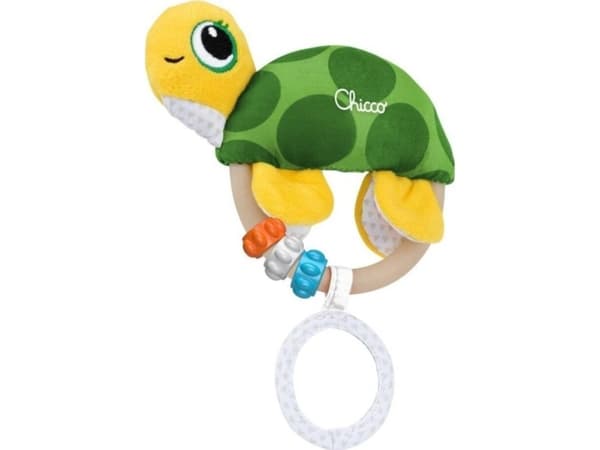 Chicco 00011566000000, Gutt/Jente, Integrerte biteringer, Gir fra seg lyd, Stoff, Plast, Flerfarget, 1 stykker